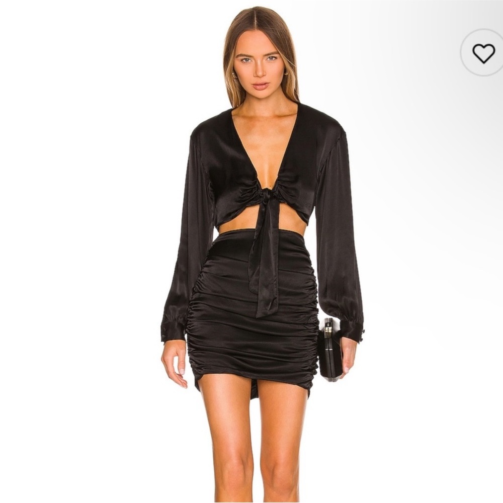 Lovers + Friends Black Two-Piece Set